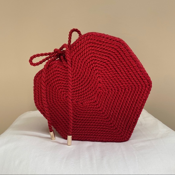 heart minaudiere zara
